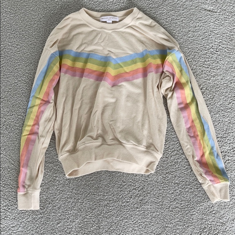 cute soft crew neck sweatshirt